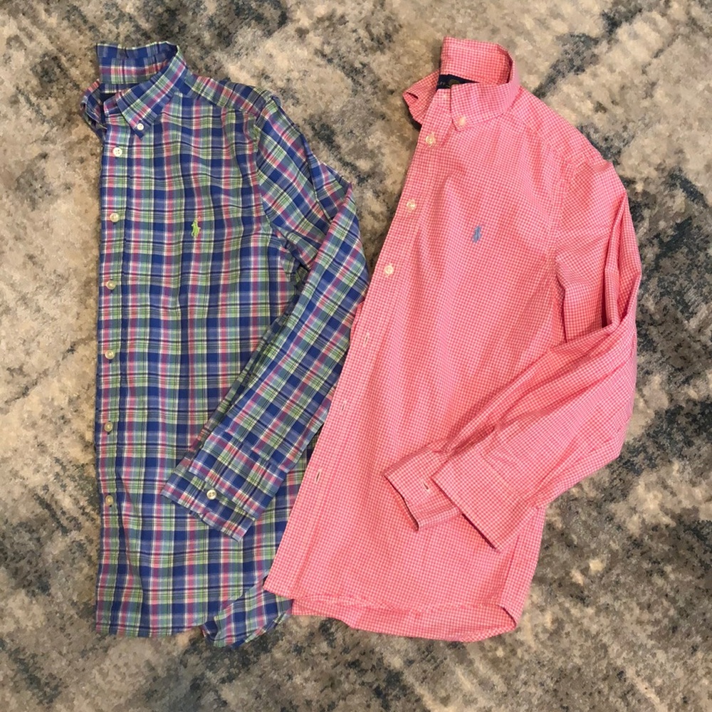 Bundle of 2 Ralph Lauren Dress Shirts